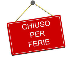 Chiusura estiva ufficio