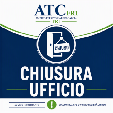AVVISO DI CHIUSURA AL PUBBLICO