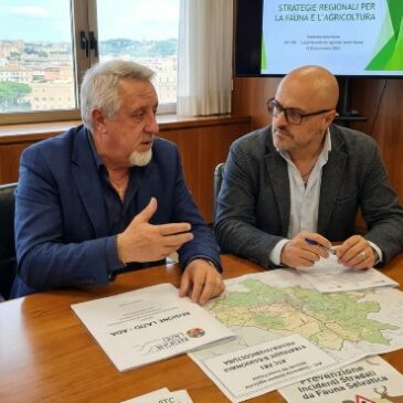 Gestione Faunistica, tutela delle Aziende agricole e sicurezza stradale